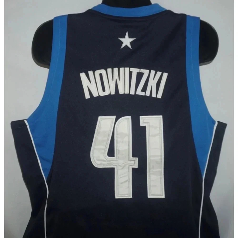 Dirk Nowitzki Dallas Mavericks Adidas Jersey M 48